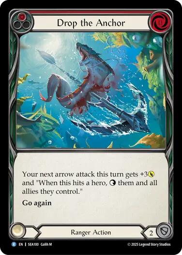 Drop the Anchor [SEA100] (High Seas)  Rainbow Foil | RetroPlay Games