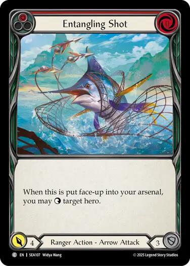 Entangling Shot [SEA107] (High Seas)  Rainbow Foil | RetroPlay Games