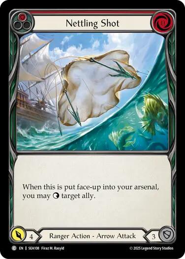 Nettling Shot [SEA108] (High Seas)  Rainbow Foil | RetroPlay Games