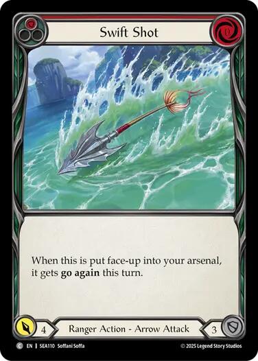 Swift Shot [SEA110] (High Seas)  Rainbow Foil | RetroPlay Games