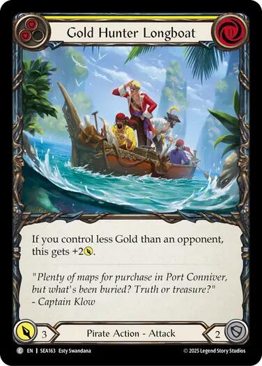 Gold Hunter Longboat [SEA163] (High Seas) | RetroPlay Games