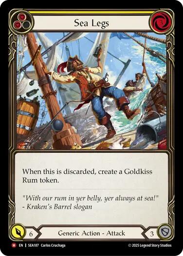 Sea Legs [SEA187] (High Seas)  Rainbow Foil | RetroPlay Games