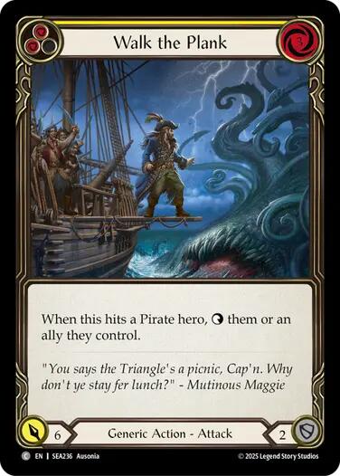Walk the Plank (Yellow) [SEA236] (High Seas) | RetroPlay Games