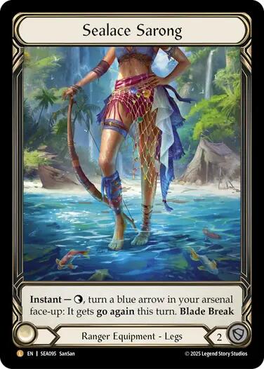 Sealace Sarong (Treasure) [SEA095] (High Seas)  Cold Foil | RetroPlay Games