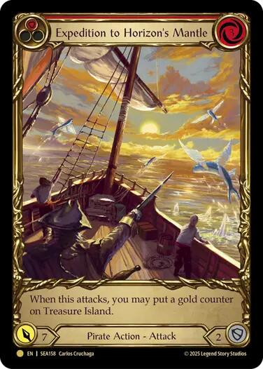Expedition to Horizon's Mantle (Treasure) [SEA158] (High Seas)  Cold Foil | RetroPlay Games