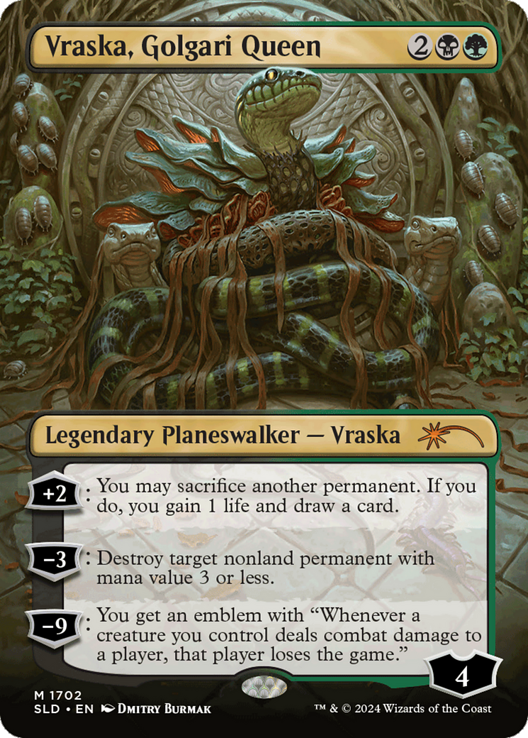 Vraska, Golgari Queen (1702) [Secret Lair Drop Series] | RetroPlay Games