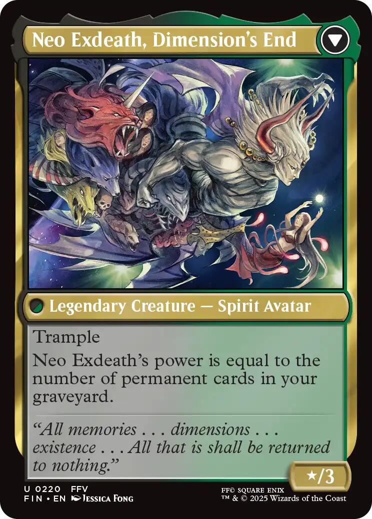 Exdeath, Void Warlock // Neo Exdeath, Dimension's End [FINAL FANTASY] | RetroPlay Games