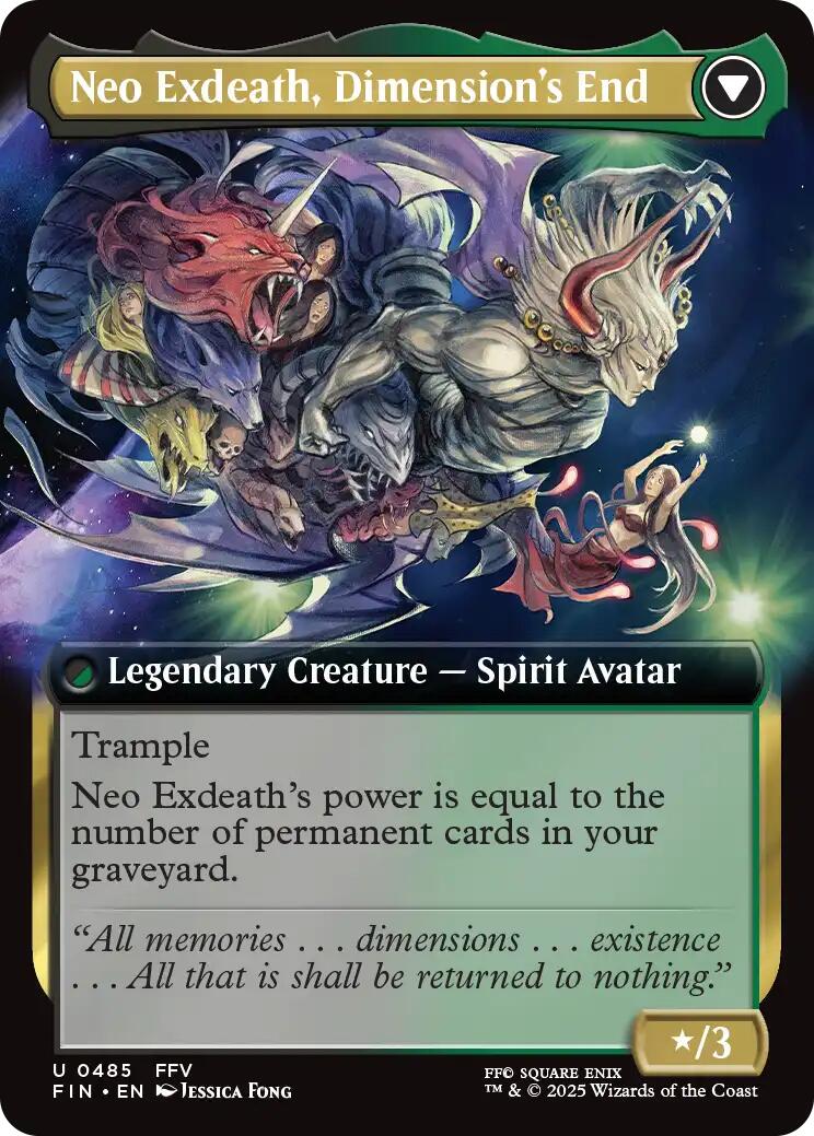 Exdeath, Void Warlock // Neo Exdeath, Dimension's End (Extended Art) [FINAL FANTASY] | RetroPlay Games