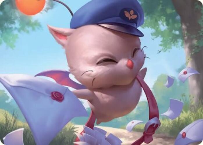 Delivery Moogle Art Card [FINAL FANTASY Art Series] | RetroPlay Games