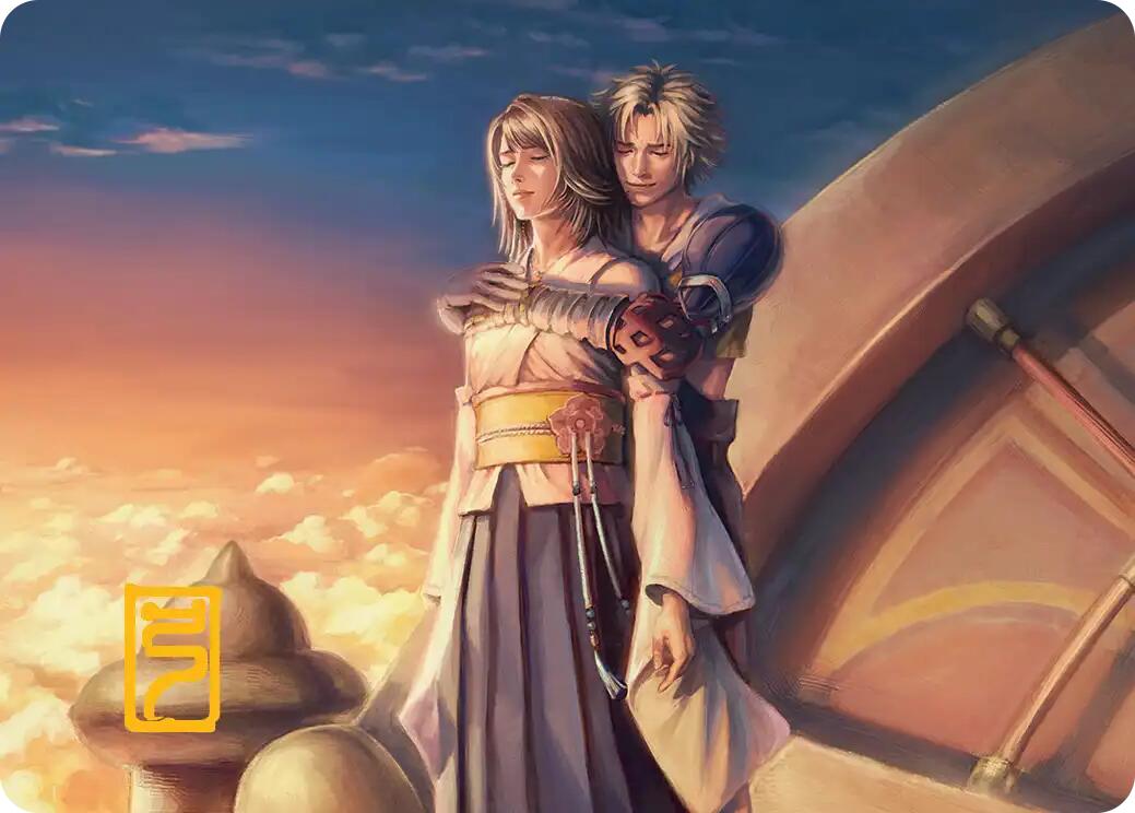 Farewell Art Card (Gold-Stamped Signature) [FINAL FANTASY Art Series] | RetroPlay Games