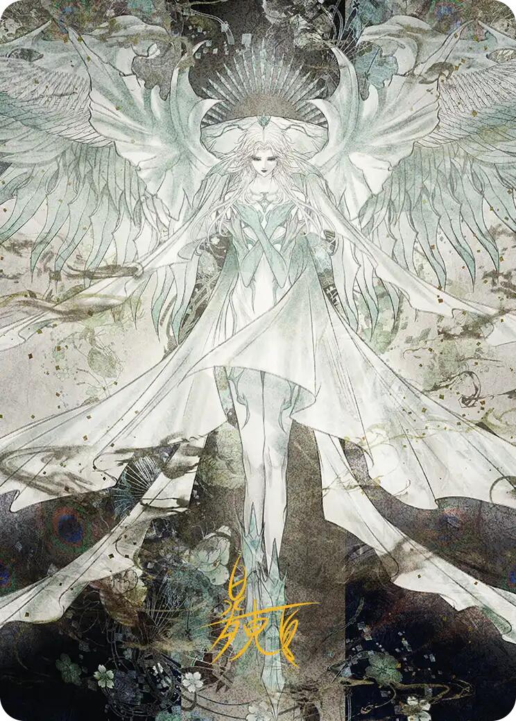 Hydaelyn, the Mothercrystal Art Card (Gold-Stamped Signature) [FINAL FANTASY Art Series] | RetroPlay Games