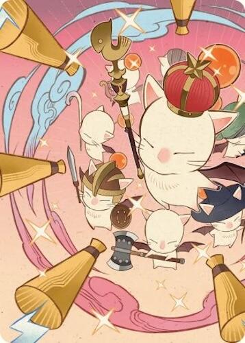 Summon: Good King Mog XII Art Card [FINAL FANTASY Art Series] | RetroPlay Games