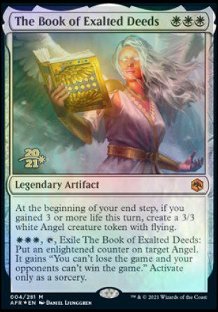The Book of Exalted Deeds [Dungeons & Dragons: Adventures in the Forgotten Realms Prerelease Promos] | RetroPlay Games