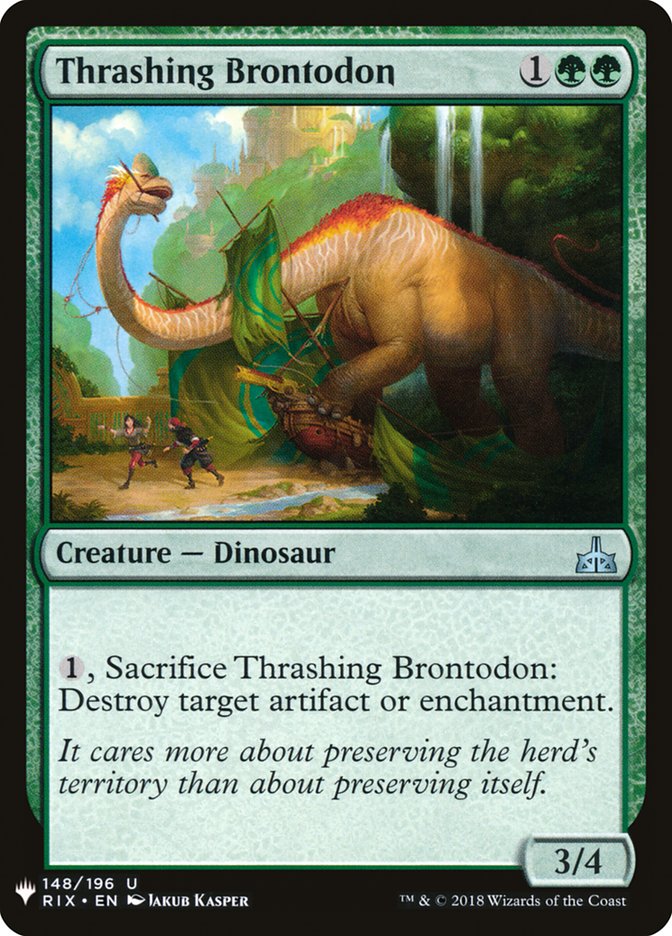 Thrashing Brontodon [Mystery Booster] | RetroPlay Games