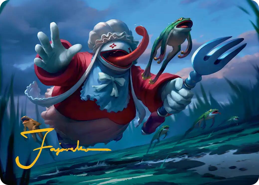 Quina, Qu Gourmet Art Card (Gold-Stamped Signature) [FINAL FANTASY Art Series] | RetroPlay Games