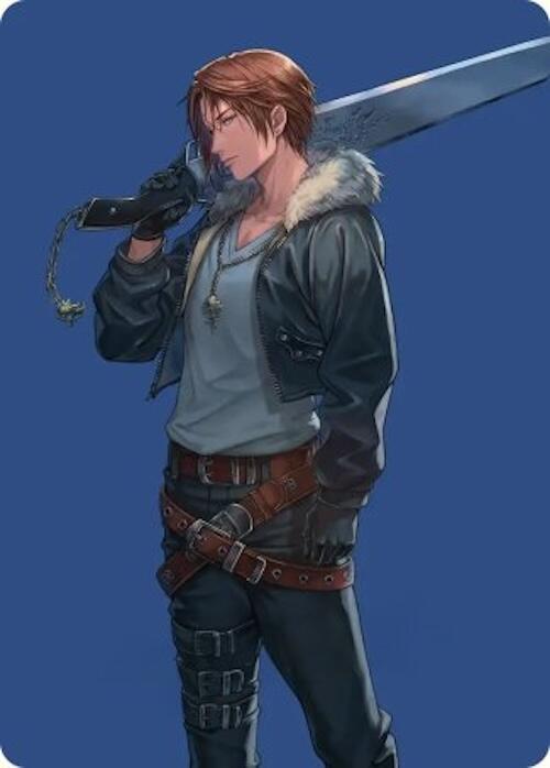 Squall, SeeD Mercenary Art Card [FINAL FANTASY Art Series] | RetroPlay Games