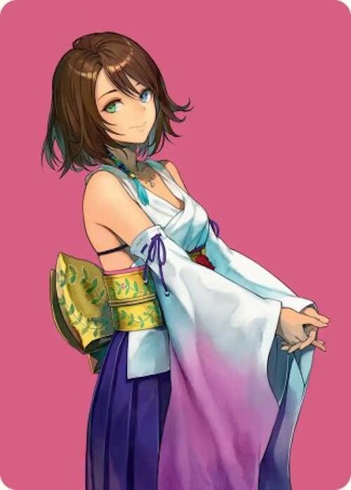 Yuna, Hope of Spira Art Card [FINAL FANTASY Art Series] | RetroPlay Games