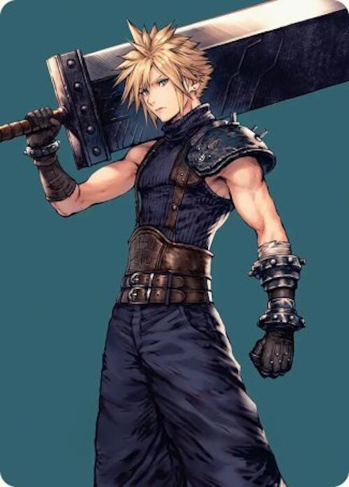 Cloud, Ex-SOLDIER Art Card [FINAL FANTASY Art Series] | RetroPlay Games