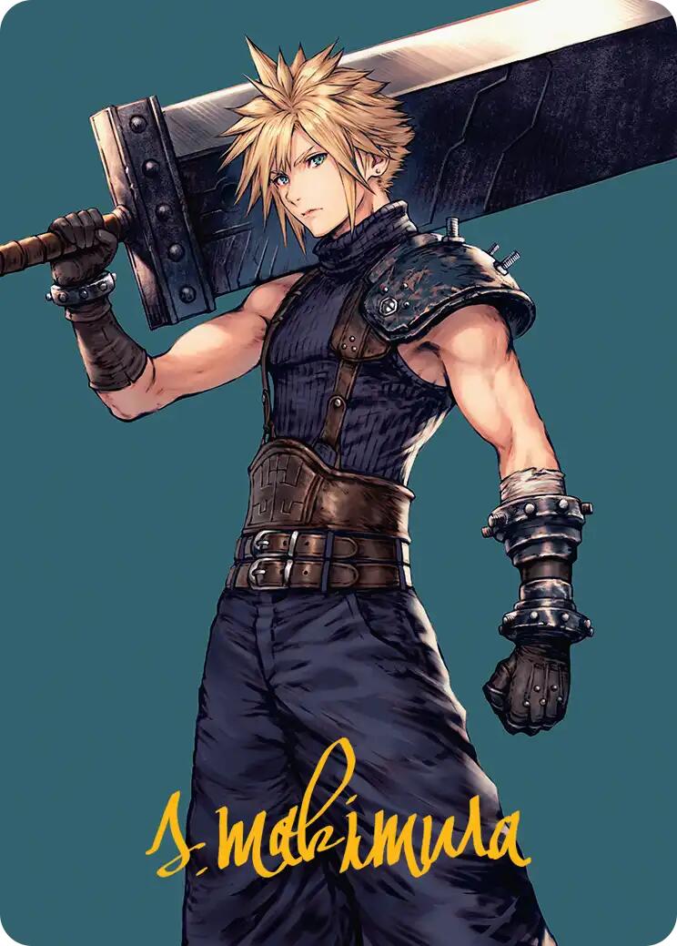 Cloud, Ex-SOLDIER Art Card (Gold-Stamped Signature) [FINAL FANTASY Art Series] | RetroPlay Games