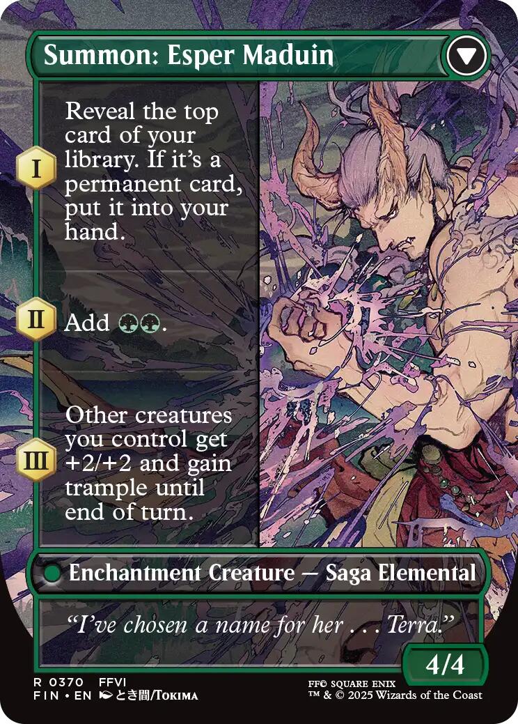 Esper Origins // Summon: Esper Maduin (Borderless) [FINAL FANTASY] | RetroPlay Games