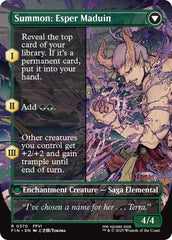 Esper Origins // Summon: Esper Maduin (Borderless) [FINAL FANTASY] | RetroPlay Games