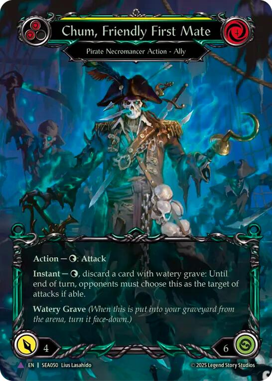 Chum, Friendly First Mate (Marvel Cold Foil) [SEA050] (High Seas)  Cold Foil | RetroPlay Games