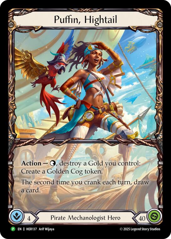 Puffin, Hightail [HER137] (Promo)  Rainbow Foil | RetroPlay Games