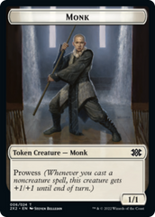 Spider // Monk Double-Sided Token [Double Masters 2022 Tokens] | RetroPlay Games