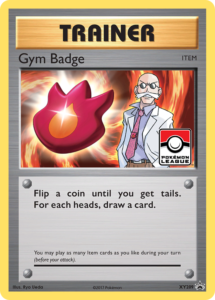 Gym Badge (XY209) (Blaine) [XY: Black Star Promos] | RetroPlay Games