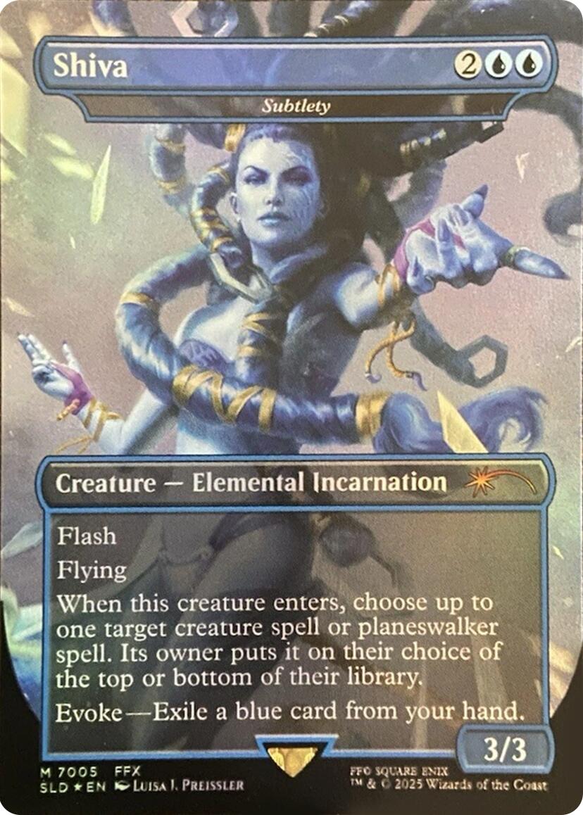 Shiva - Subtlety (Rainbow Foil) [Secret Lair Drop Series] | RetroPlay Games