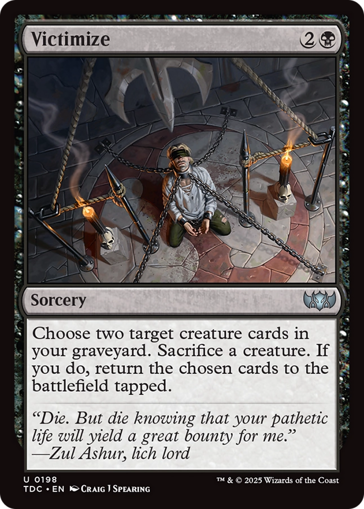 Victimize [Tarkir: Dragonstorm Commander] | RetroPlay Games
