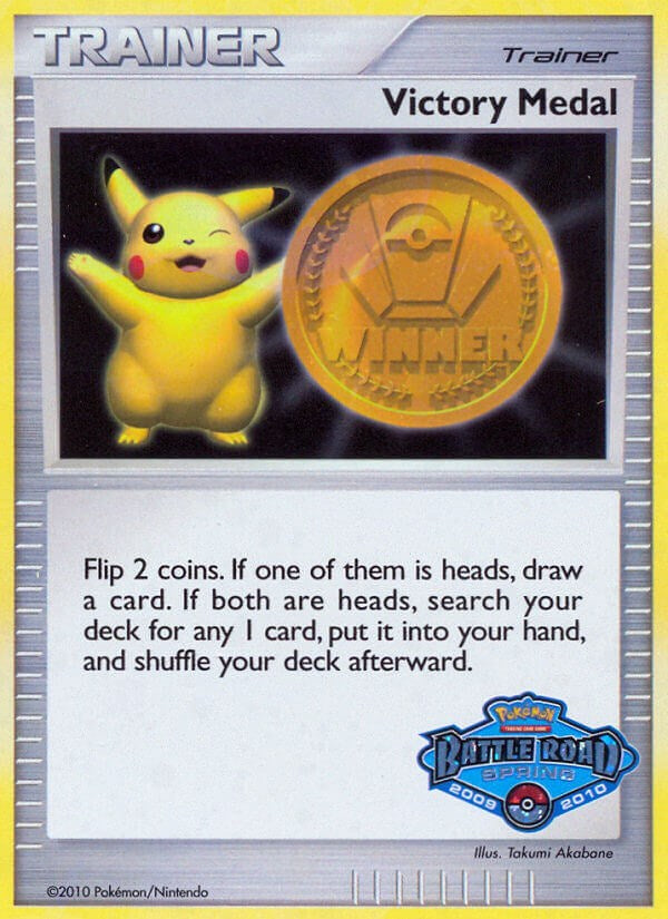 Victory Medal (2009-2010) (Battle Road Spring) [League & Championship Cards] | RetroPlay Games