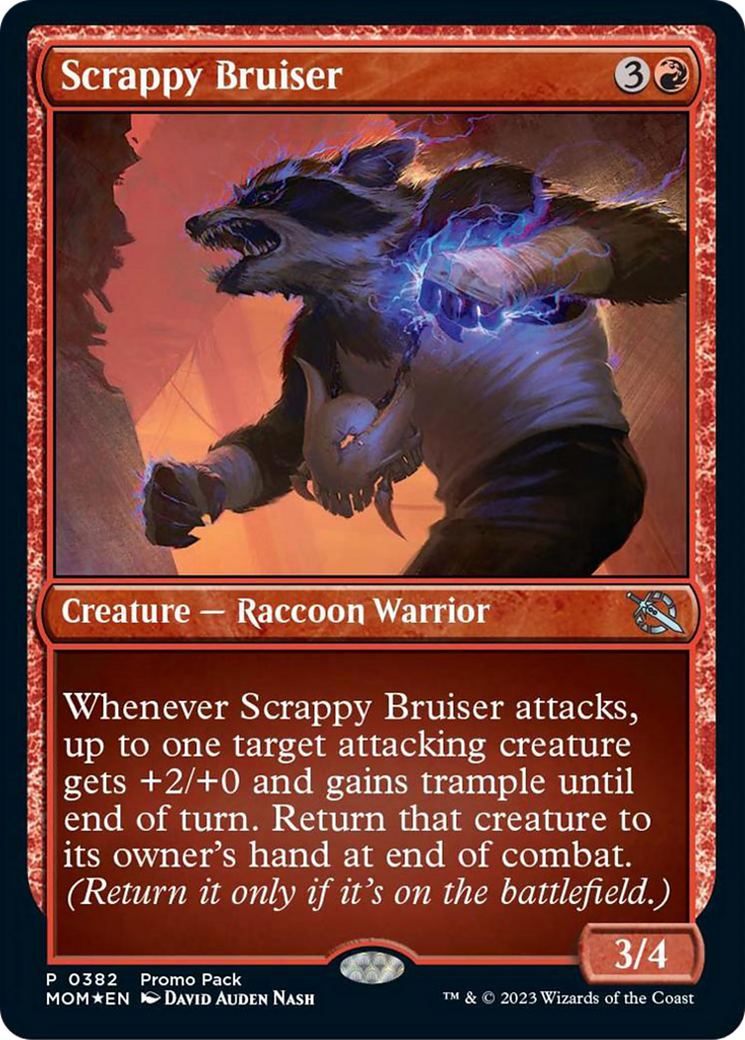 Scrappy Bruiser (Promo Pack) [March of the Machine Promos] | RetroPlay Games