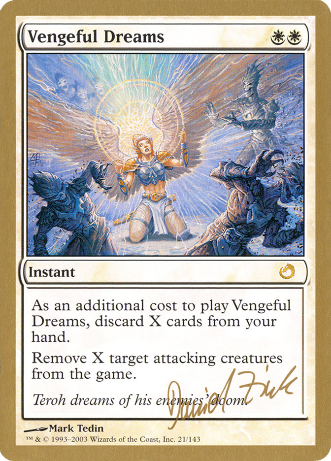 Vengeful Dreams (Daniel Zink) [World Championship Decks 2003] | RetroPlay Games