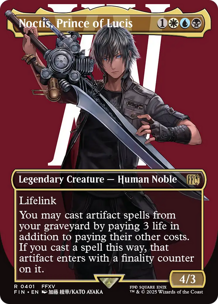 Noctis, Prince of Lucis (Borderless) [FINAL FANTASY] | RetroPlay Games