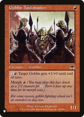 Goblin Taskmaster [The List Reprints] | RetroPlay Games