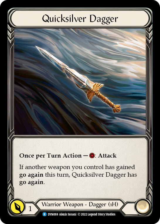 Quicksilver Dagger [DYN069] (Dynasty)  Cold Foil | RetroPlay Games