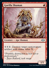 Gorilla Shaman (Foil Etched) [Modern Horizons 2] | RetroPlay Games