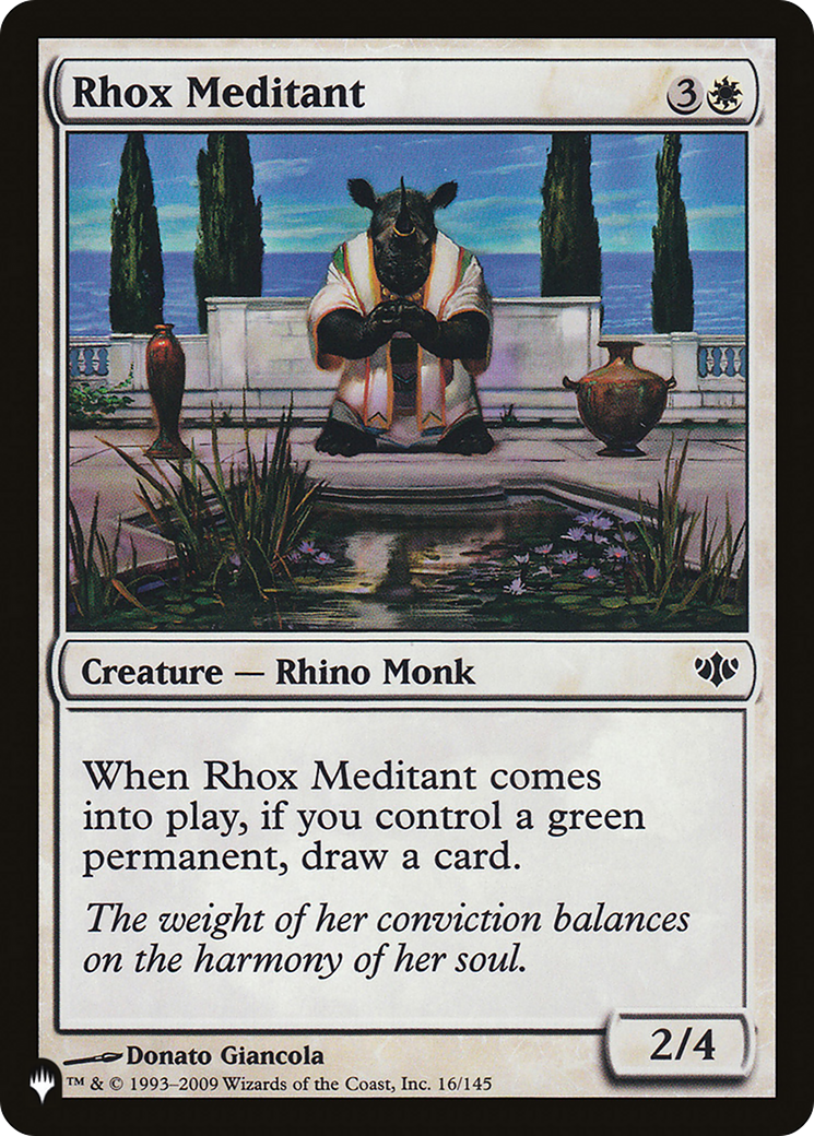 Rhox Meditant [The List Reprints] | RetroPlay Games