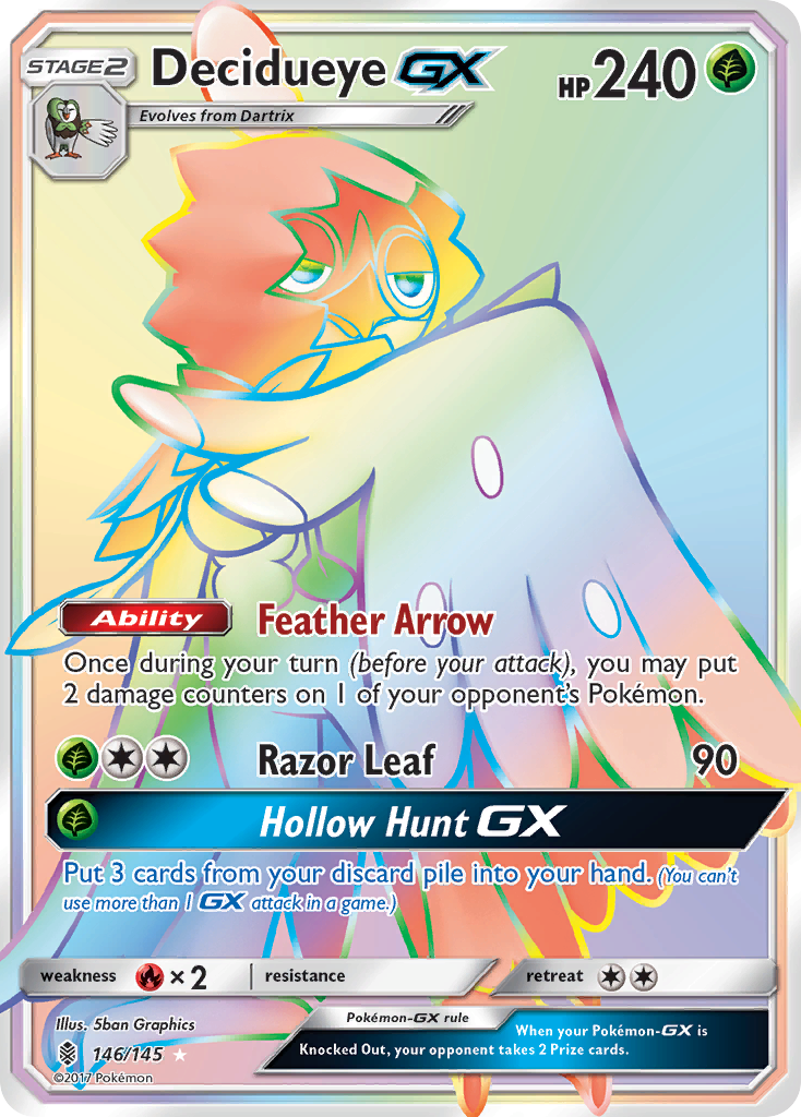 Decidueye GX (146/145) [Sun & Moon: Guardians Rising] | RetroPlay Games