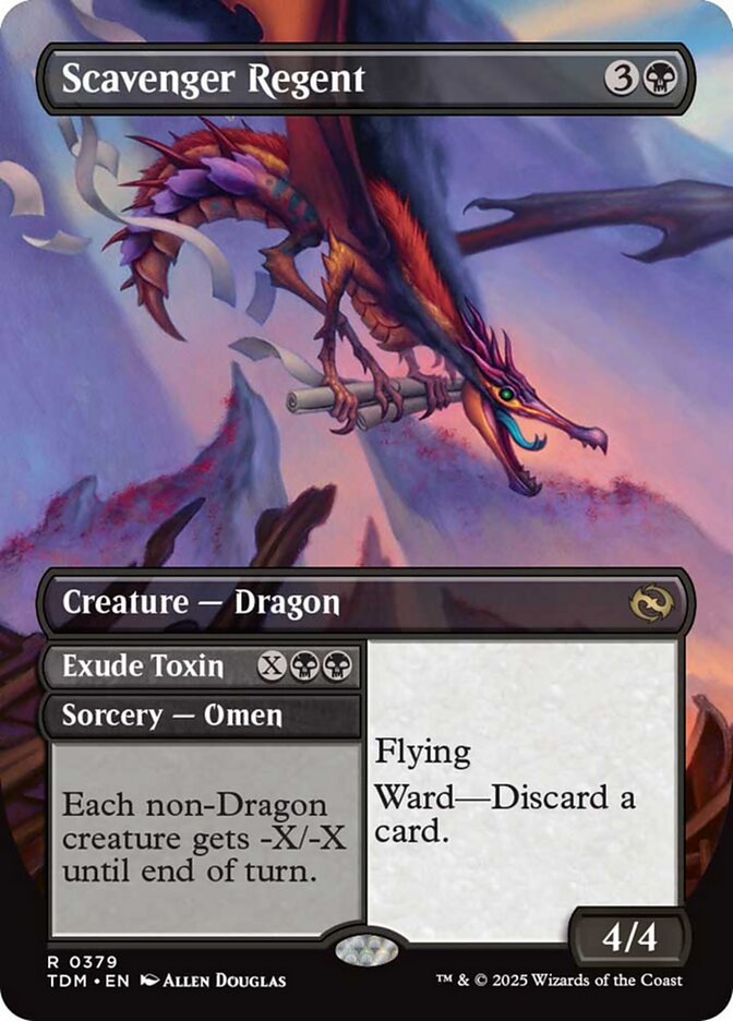 Scavenger Regent (Borderless) [Tarkir: Dragonstorm] | RetroPlay Games