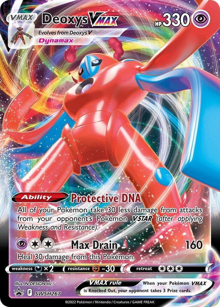 Deoxys VMAX (SWSH267) [Sword & Shield: Black Star Promos] | RetroPlay Games