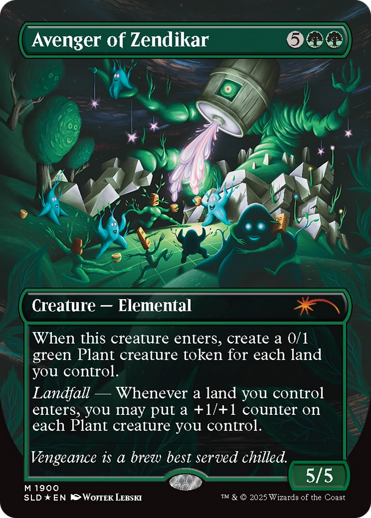 Avenger of Zendikar (Double Rainbow Foil) [Secret Lair Drop Series] | RetroPlay Games