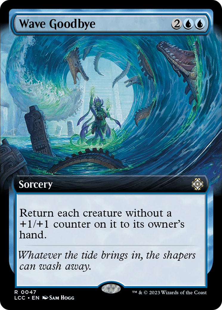 Wave Goodbye (Extended Art) [The Lost Caverns of Ixalan Commander] | RetroPlay Games