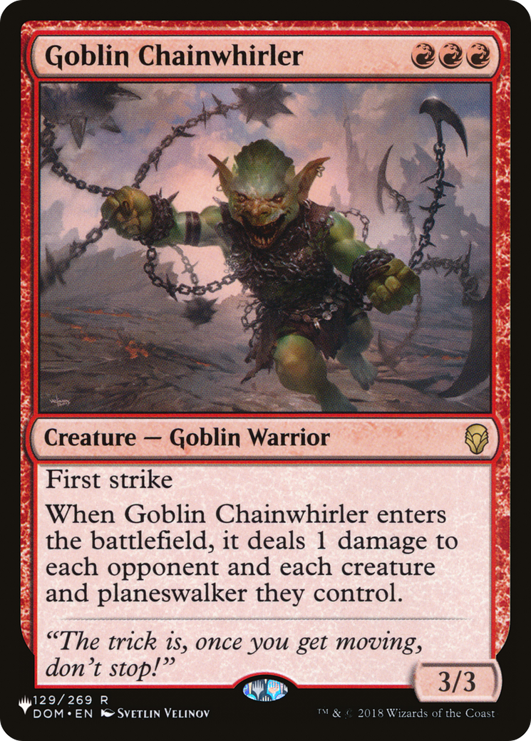 Goblin Chainwhirler [The List] | RetroPlay Games