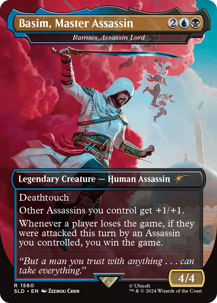 Basim, Master Assassin - Ramses, Assassin Lord (Rainbow Foil) [Secret Lair Drop Series] | RetroPlay Games