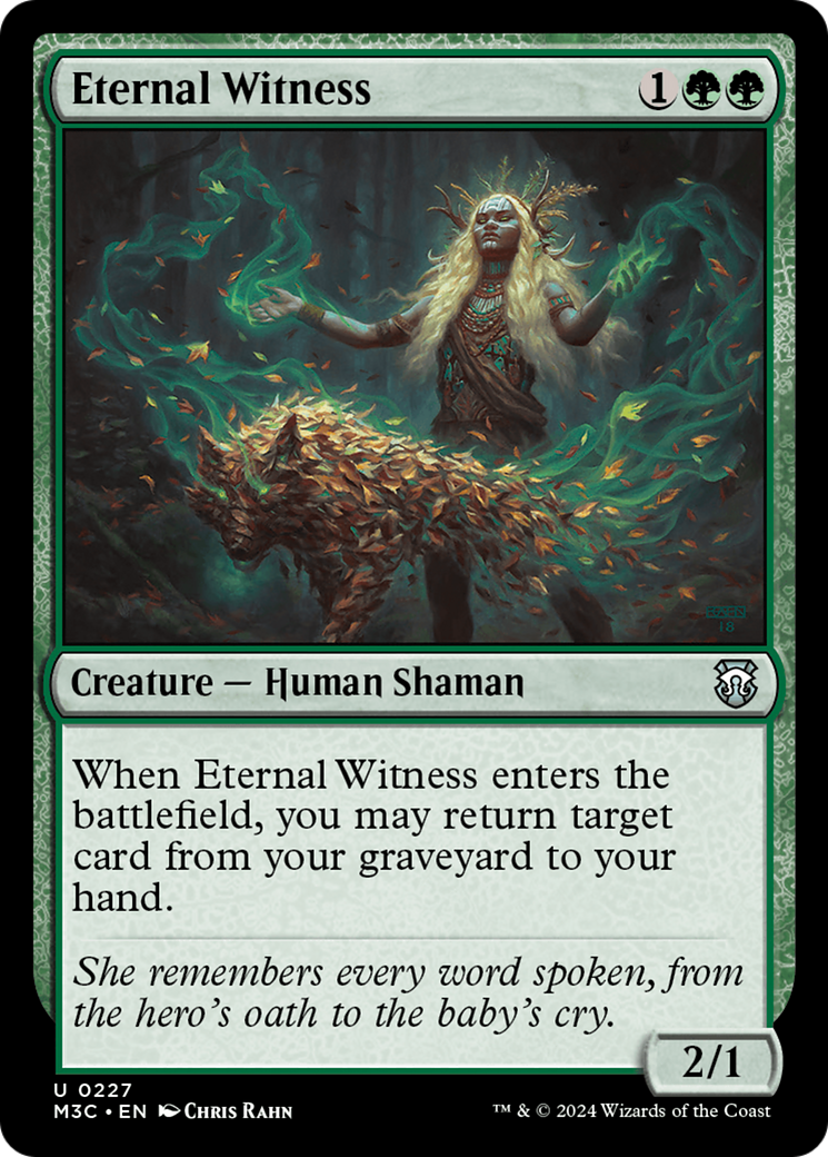 Eternal Witness [Modern Horizons 3 Commander] | RetroPlay Games