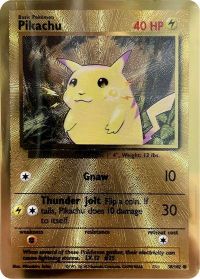 Pikachu (58/102) (Celebrations Metal Card) [Celebrations: 25th Anniversary] | RetroPlay Games