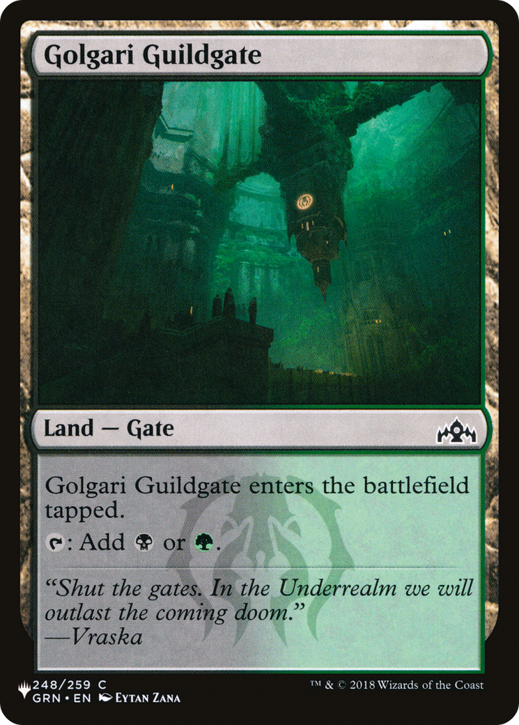 Golgari Guildgate [The List] | RetroPlay Games