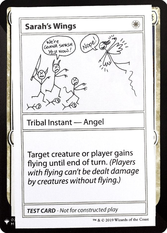 Sarah's Wings [Mystery Booster Playtest Cards] | RetroPlay Games